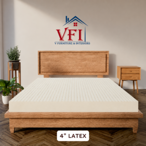 VFI 4" Rebonded + 4" Latex Mattress