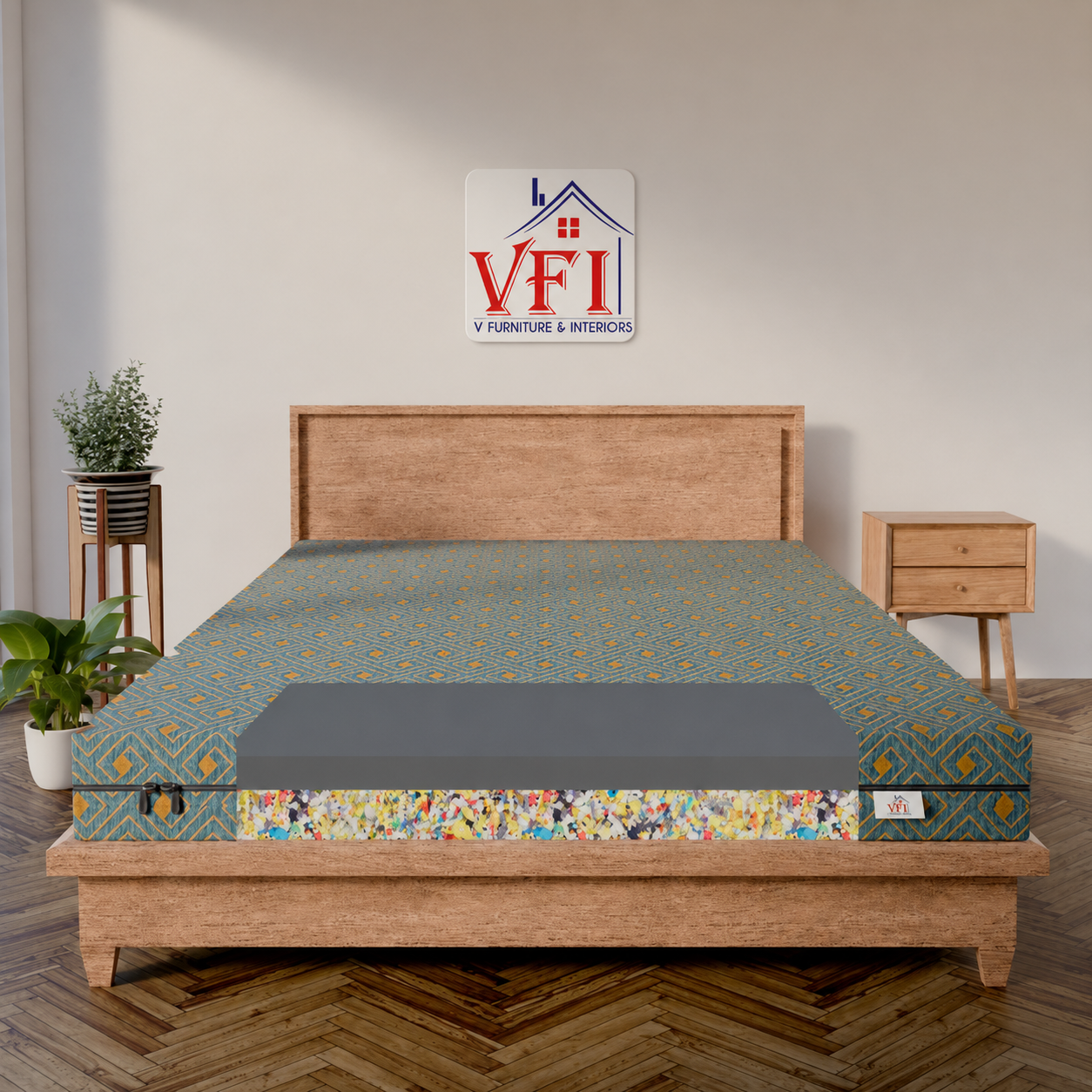 VFI 4" Rebonded + 2" Supersoft Mattress - Image 2
