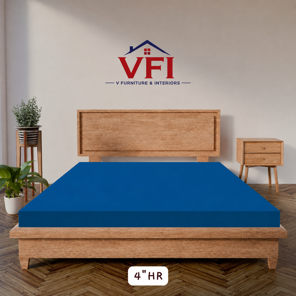VFI 4" Rebonded + 4" Latex Mattress — Without Accessories - Image 2