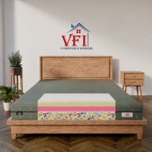 VFI 4" Rebonded + 2" Latex + 2" Supersoft Mattress