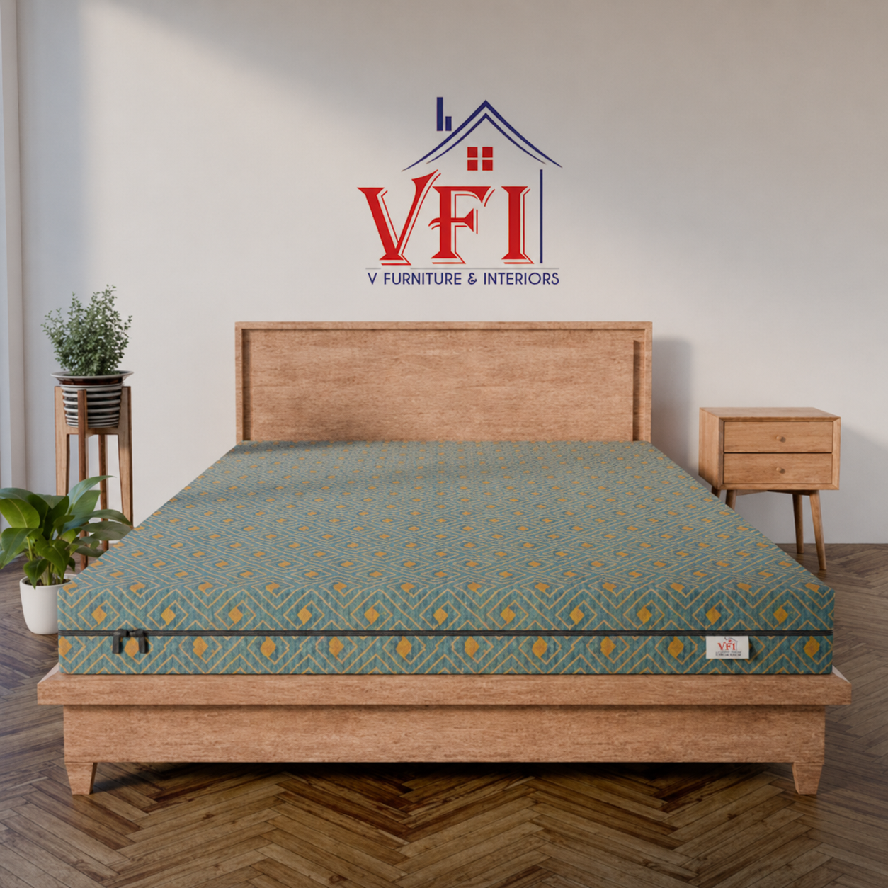 VFI 4" Rebonded + 4" Latex Mattress - Image 2