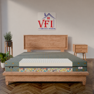 VFI 4" Rebonded + 2" Latex + 2" Supersoft Mattress — Without Accessories